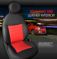 Fiat 500 Leather Interior